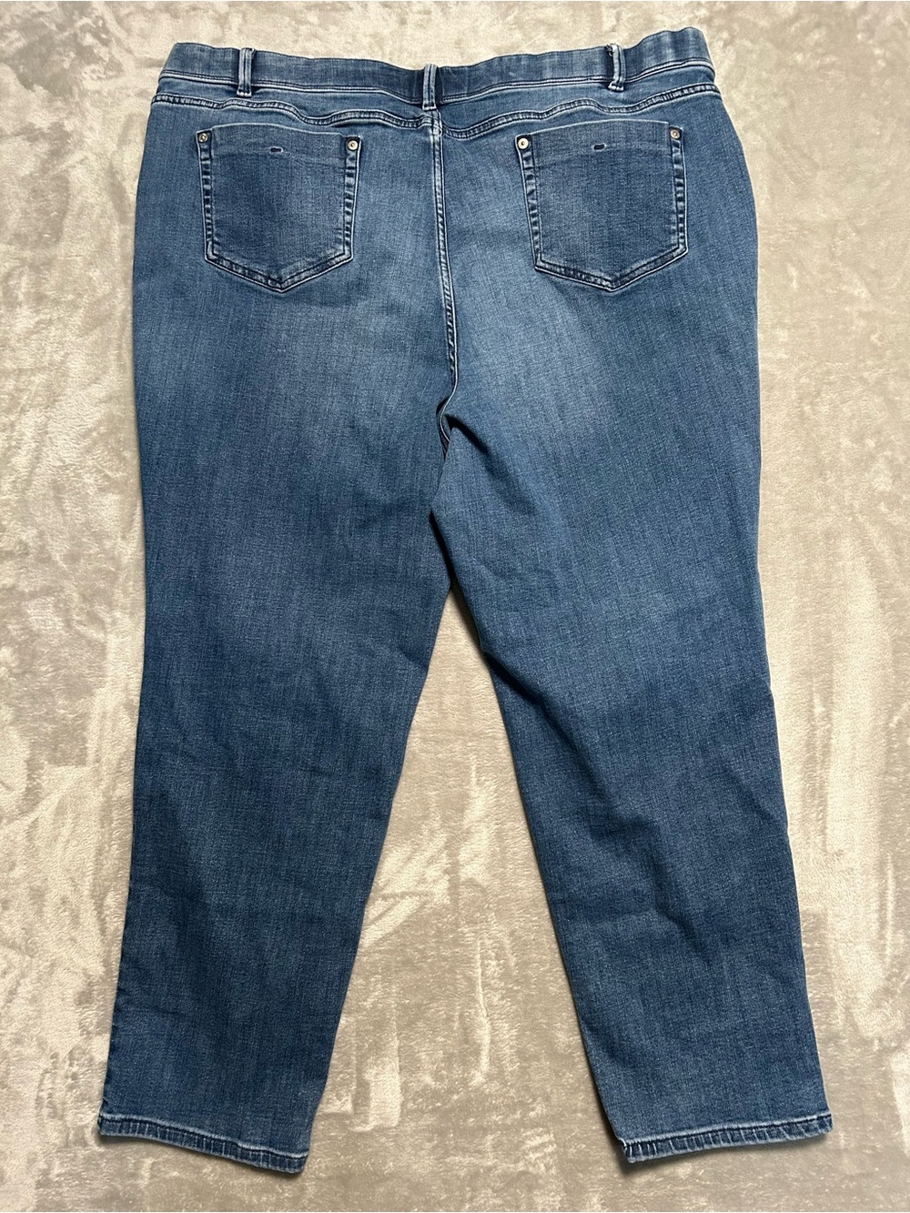 J Jill Authentic Fit Slim Ankle Jeans Women’s 22 Medium Wash Plus Size Denim - Picture 2 of 7